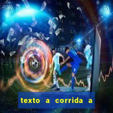 texto a corrida a lagarta lili